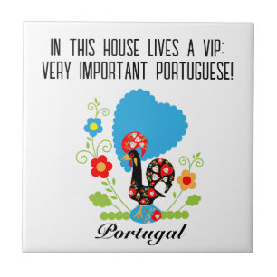 The Portuguese Rooster Tile