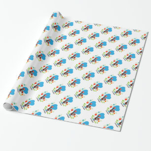 The Portuguese Rooster Wrapping Paper