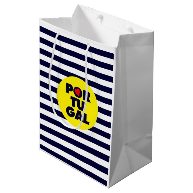 The Portuguese sunshine Medium Gift Bag (Front Angled)