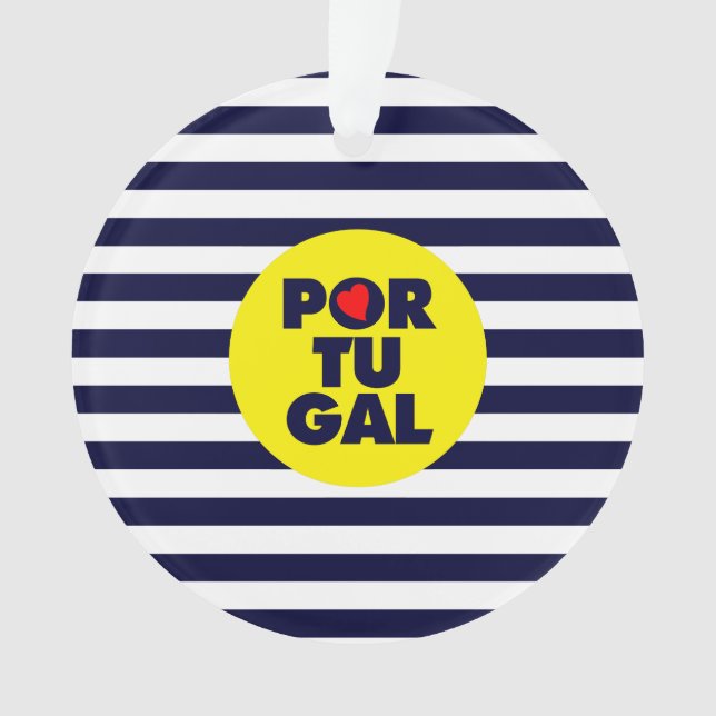 The Portuguese sunshine Ornament (Front)
