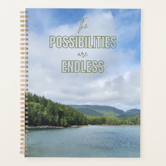 The Possibilities Are Endless Planner (Front)