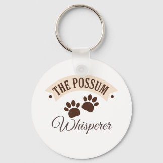 The Possum Whisperer Animal Cute Marsupial Paws Pa Key Ring