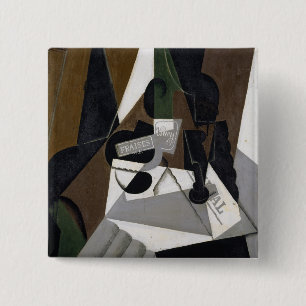 The Pot of Strawberry Jam, 1917 (oil on plywood) 15 Cm Square Badge