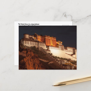 The Potala Palace in Lhasa, Tibet Postcard