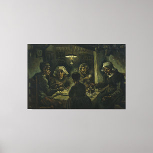 The Potato Eaters / 1885 / Van Gogh / Canvas Print