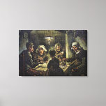 The Potato Eaters, 1885, Van Gogh Canvas Print<br><div class="desc">Vincent van Gogh (1853–1890)</div>