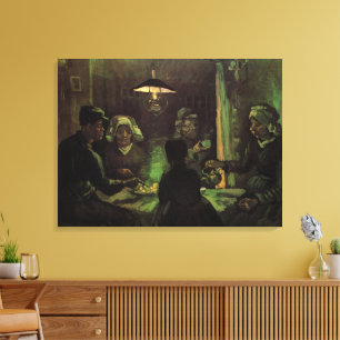 The Potato Eaters by Vincent van Gogh Canvas Print