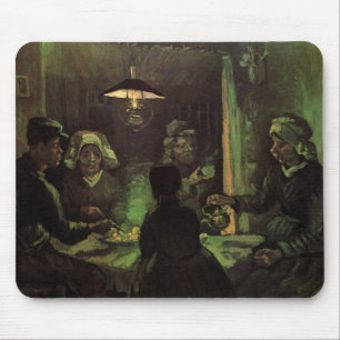 The Potato Eaters by Vincent van Gogh Mouse Mat