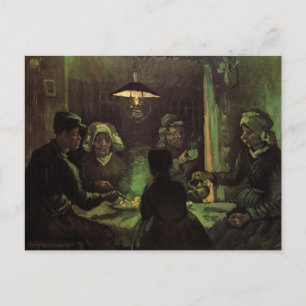 The Potato Eaters by Vincent van Gogh Postcard