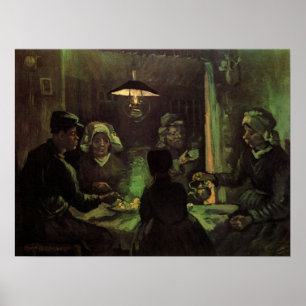 The Potato Eaters by Vincent van Gogh Poster
