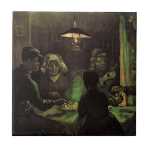 The Potato Eaters by Vincent van Gogh Tile