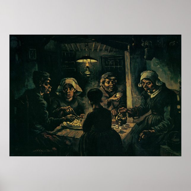 The Potato Eaters Poster (Front)