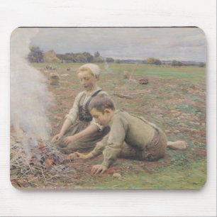 The Potato Gatherers, 1898 Mouse Mat
