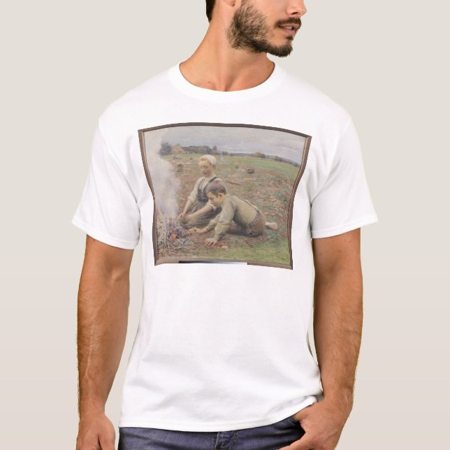 The Potato Gatherers, 1898 T-Shirt (Front)