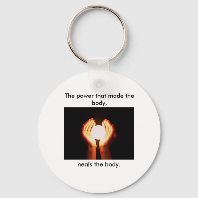 The Power Chiropractic Key Chain (Front)