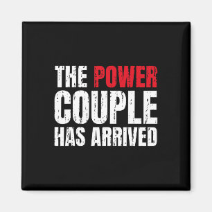The Power Couple Has Arrived Valentine´s Day Love Magnet