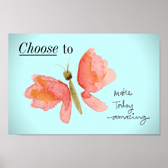 The Power of "Amazing" Thinking Poster (Front)