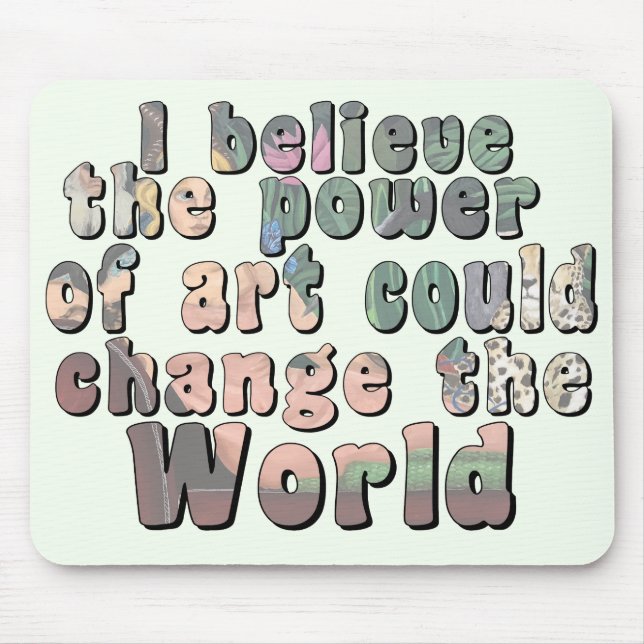 The Power of Art | Mouse Mat (Front)