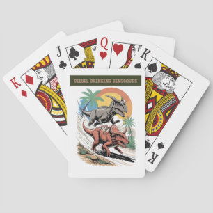 The Power Of Diesel Playing Cards