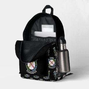 The power of economics   printed backpack