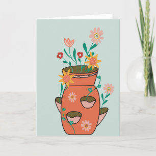 The Power of Flowers Card