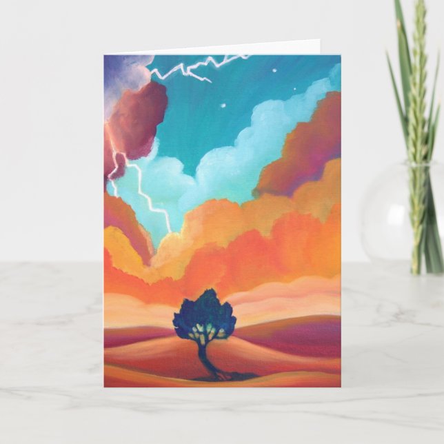 The Power of Independence - Blank Greeting Card (Front)