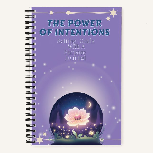 The Power Of Intentions  Notebook (Front)