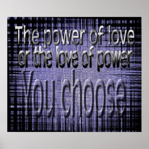 The power of love poster