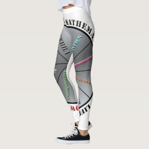 The power of mathematics leggings