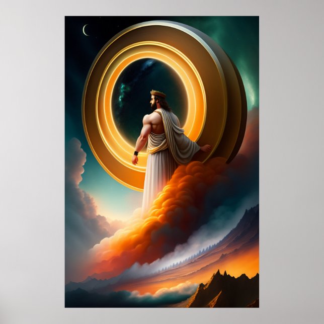 The power of nature's beauty poster (Front)