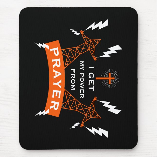 The Power Of Prayer Mouse Mat (Front)