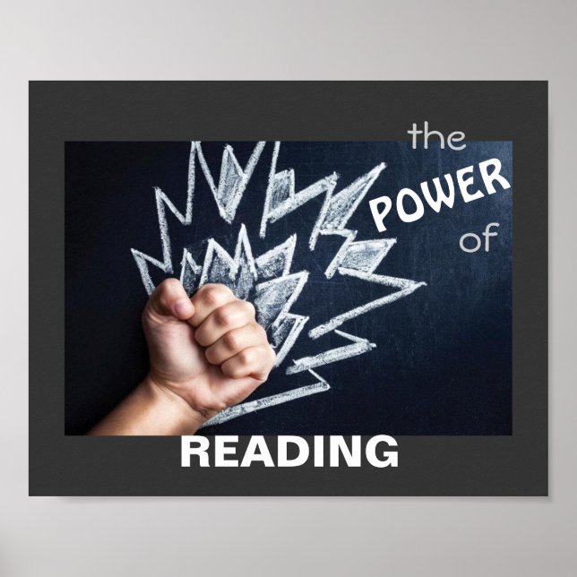 The Power of Reading Literacy Poster (Front)