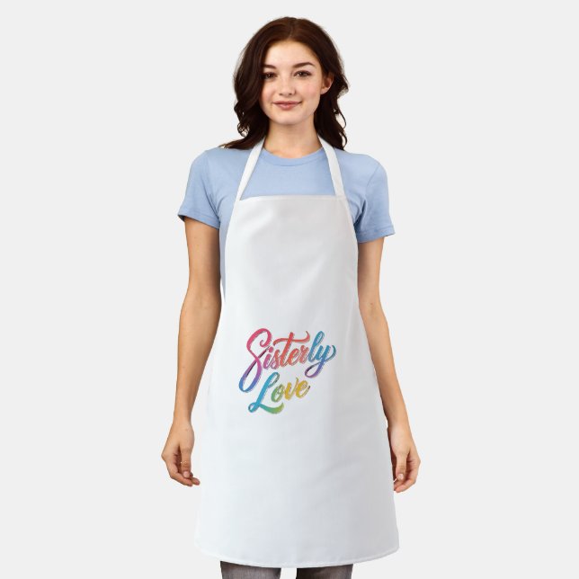 The Power of Sisterly Love Apron (Worn)