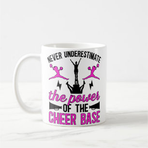 The Power Of The Cheer Base Cheerleading Base Coffee Mug