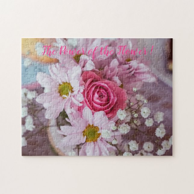 The Power of the Flower Jigsaw Puzzle (Horizontal)