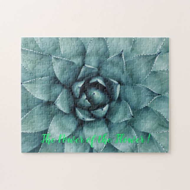 The Power of the Flower Jigsaw Puzzle (Horizontal)