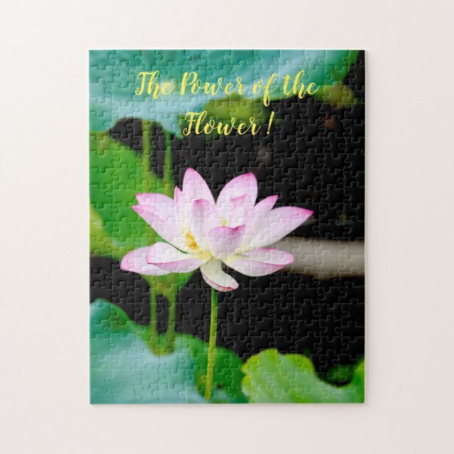 The Power of the Flower Jigsaw Puzzle (Vertical)