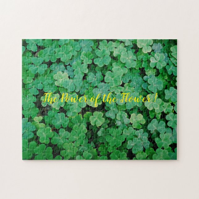 The Power of the Flower Jigsaw Puzzle (Horizontal)