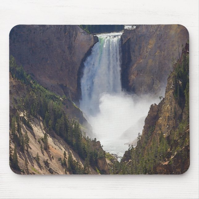 The Power Of Yellowstone Mouse Mat (Front)