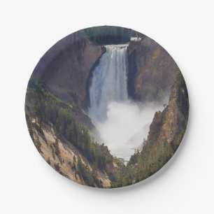 The Power Of Yellowstone Paper Plate