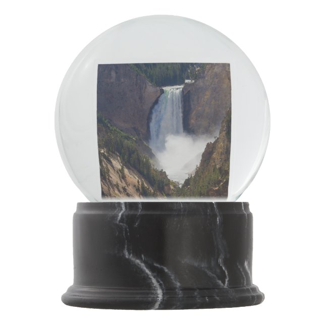 The Power Of Yellowstone Snow Globe (Front)