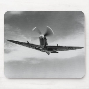 'The Power & The Glory' - Supermarine Spitfire WW2 Mouse Mat