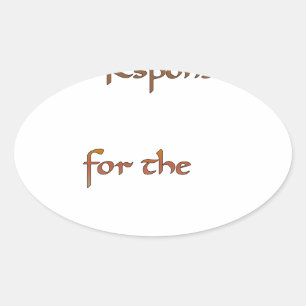 The Power Within: Energy Matters Oval Sticker