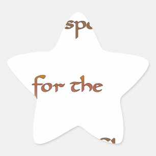 The Power Within: Energy Matters Star Sticker