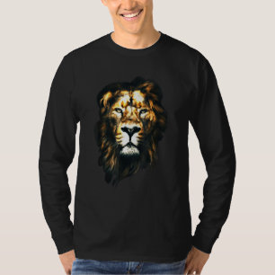 The powerful Lion for men and women- Lion head 1 T-Shirt