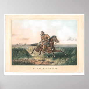 The Prairie Hunter: "One Rubbed Out!" (1364A) Poster