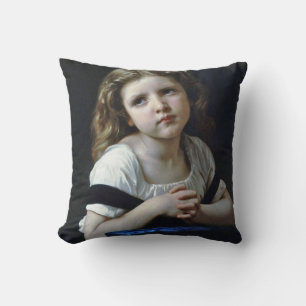 The Prayer, Bouguereau Cushion