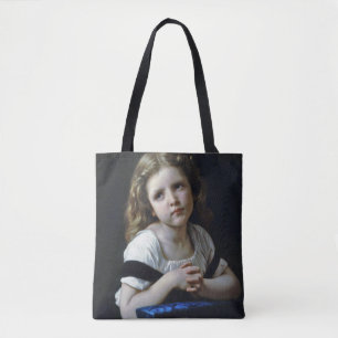 The Prayer, Bouguereau Tote Bag