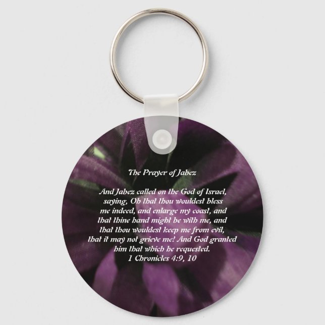 The Prayer of Jabez Key Ring (Front)