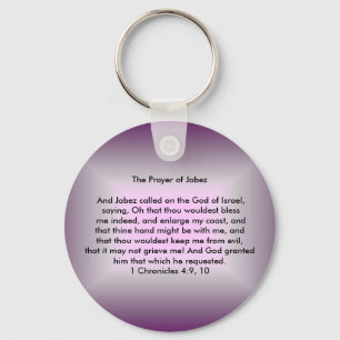 The Prayer of Jabez Keychain